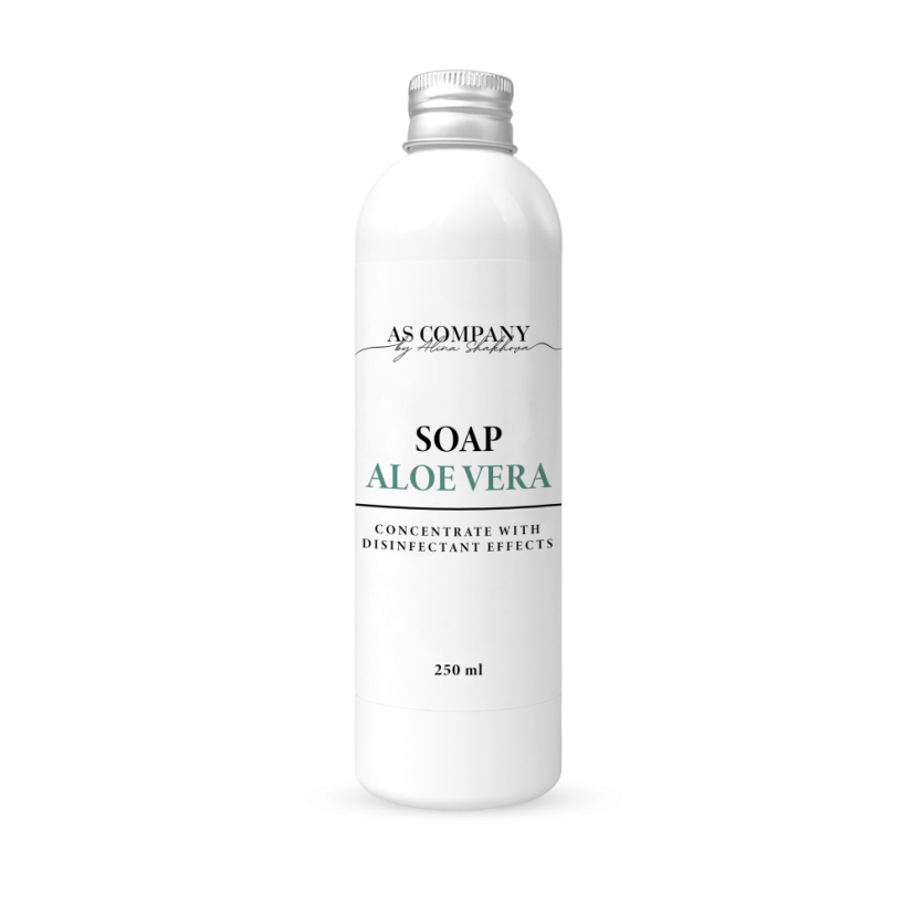 Antiseptické zelené mydlo ALOE VERA