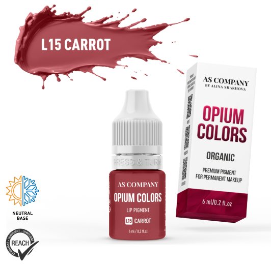 L15 Opium colors ORGANIC Carrot - Velikost: 6ml