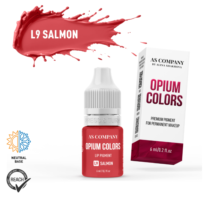 L9 Opium colors Salmon - Velikost: 6ml