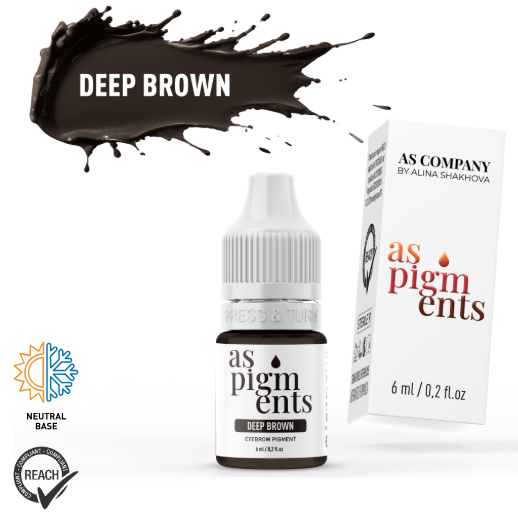 AS Deep brown - Velikost: 6ml