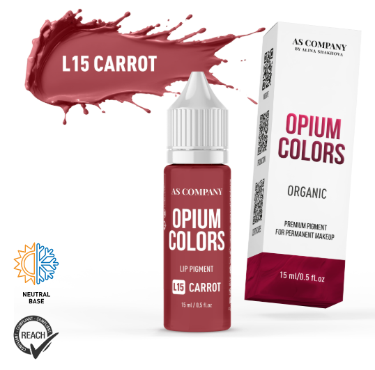L15 Opium colors ORGANIC Carrot - Velikost: 15ml