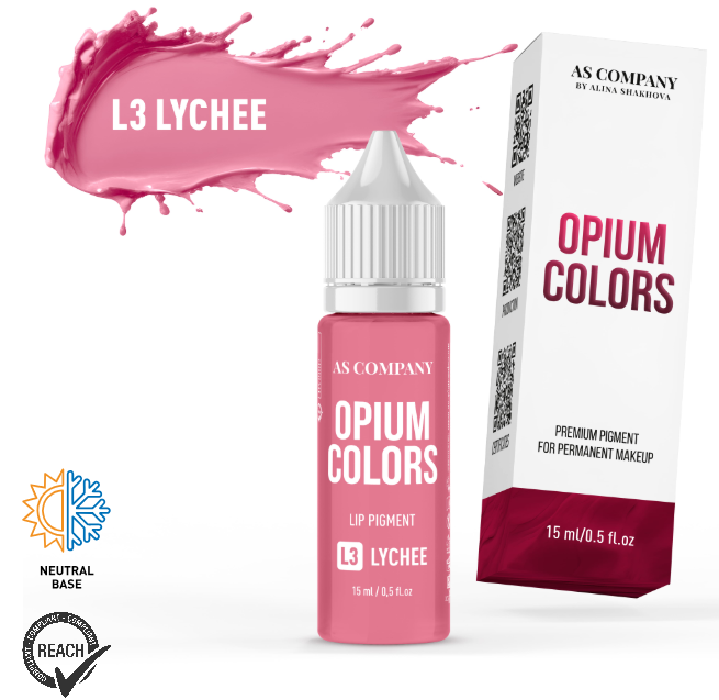 L3 Opium colors Lychee - Velikost: 15ml