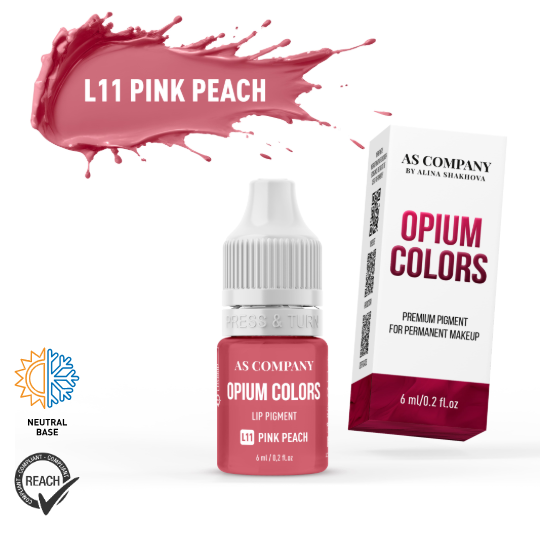 L11 Opium colors Pink peach - Velikost: 6ml