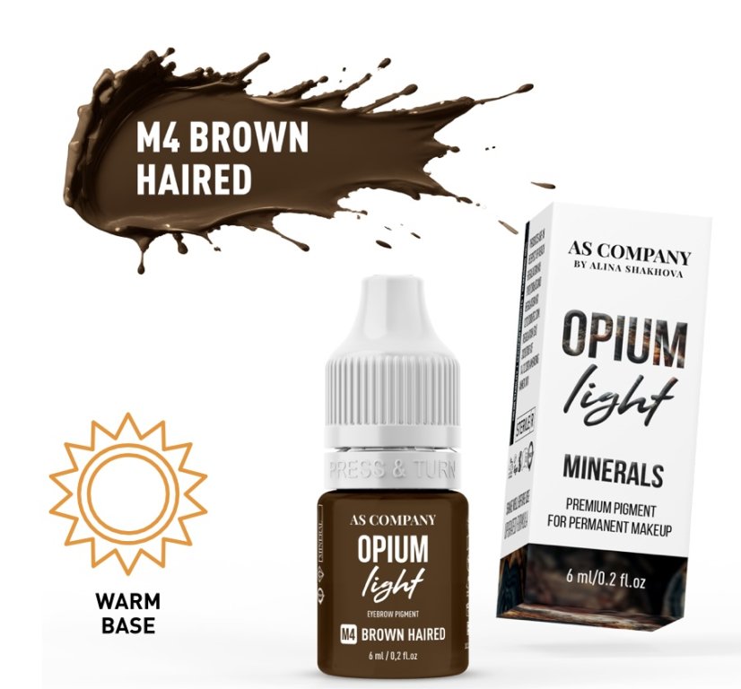 M4 BROWN HAIRED / MINERAL, 6ml (OPIUM LIGHT)