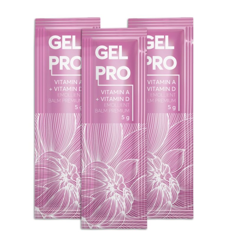 GEL PRO after care balzám s vitamíny A+D, 5g